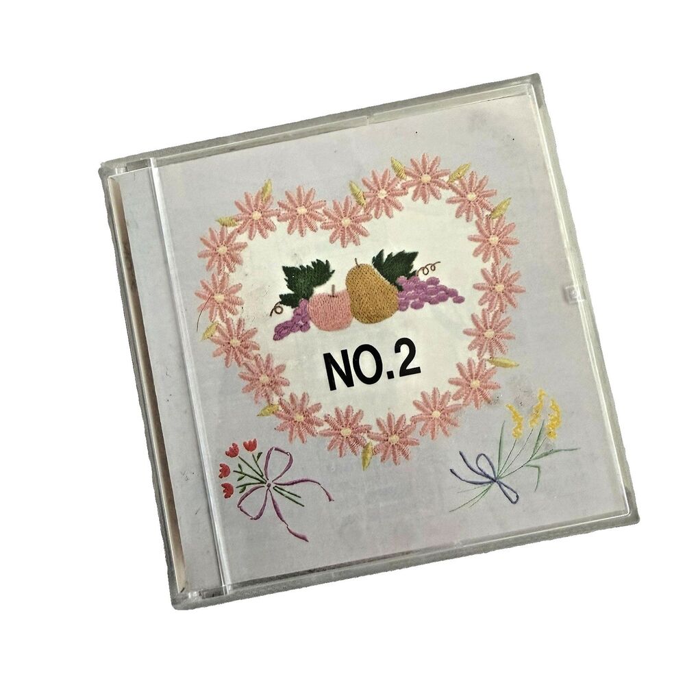 Bernina Deco Embroidery Memory Card Flowers Fruit No. 2 Brother Baby Lock